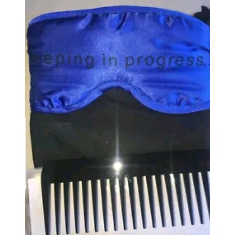 ❥3 for $15!!! Tartan + Twine Travel Kit, hair ties, & sleep mask, NEW - Picture 2 of 2